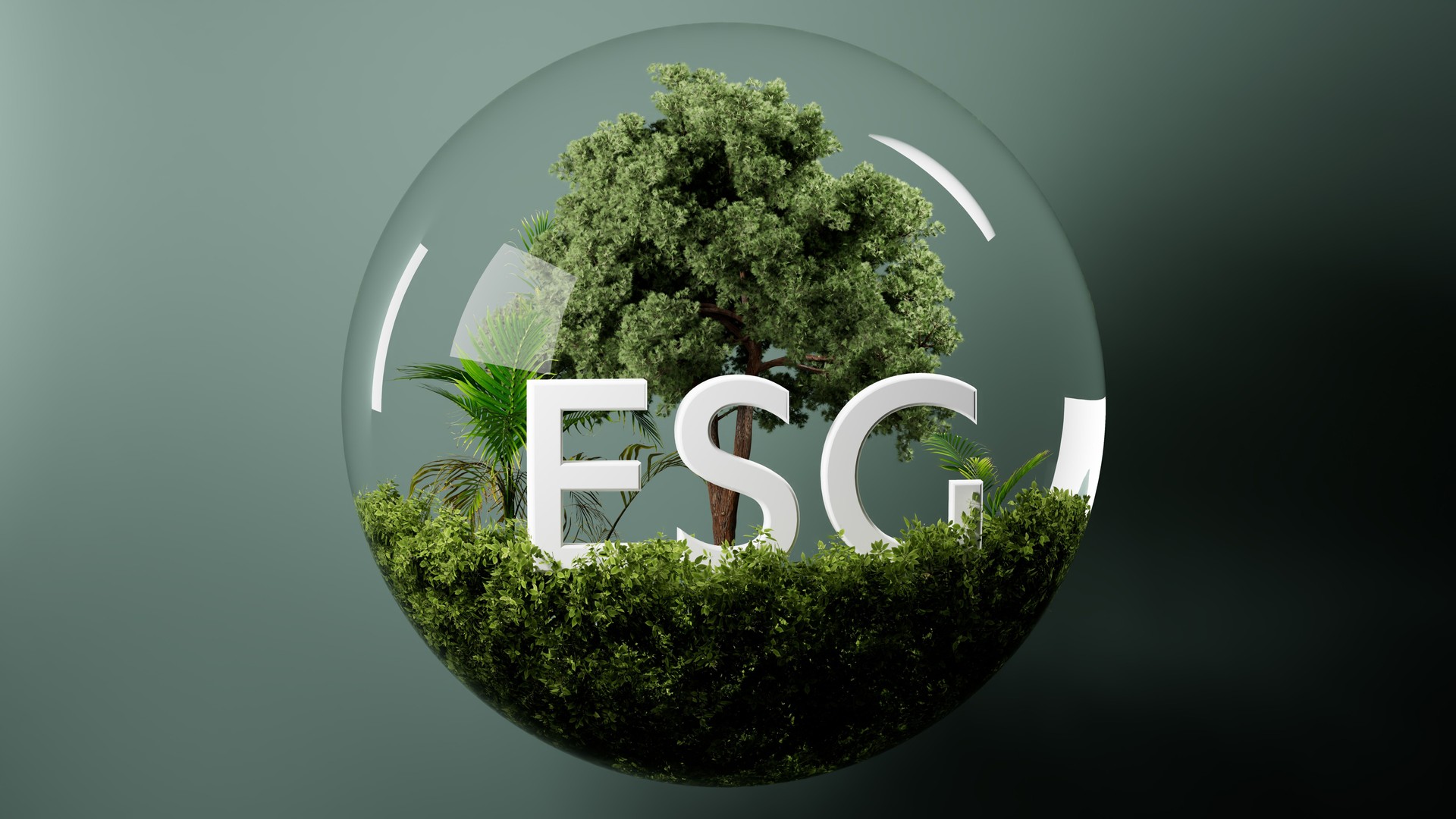 ESG concept of environmental, social and governance, idea for sustainable organizational development. ​account the environment, society and corporate governance